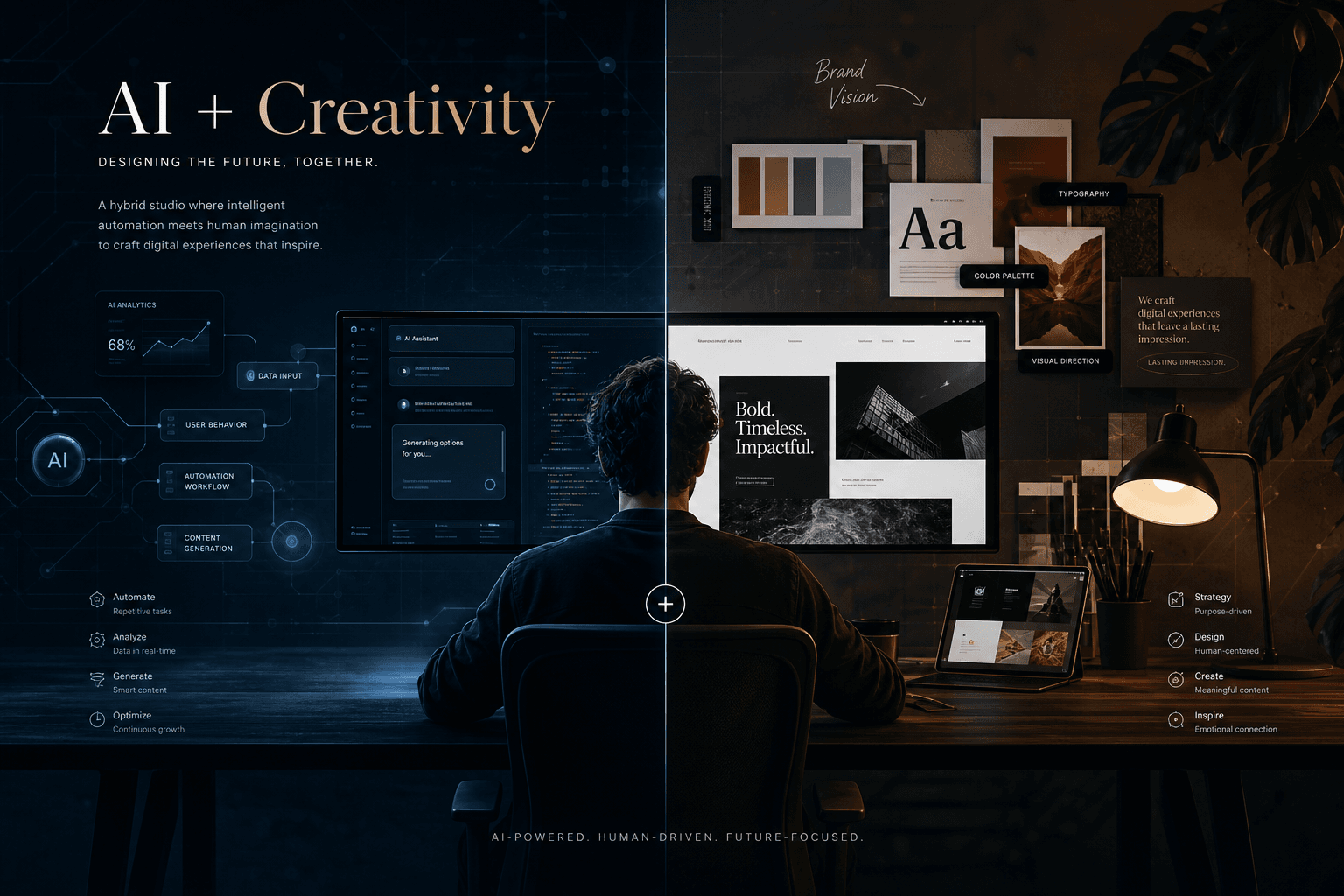 The Hybrid Studio Stack: Running an AI + Web Design Practice Solo