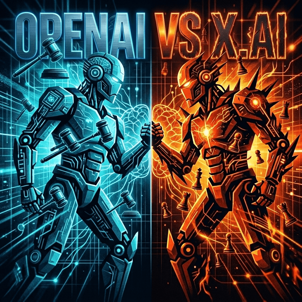 OpenAI vs. xAI: The Trillion-Dollar War for the Future of AGI